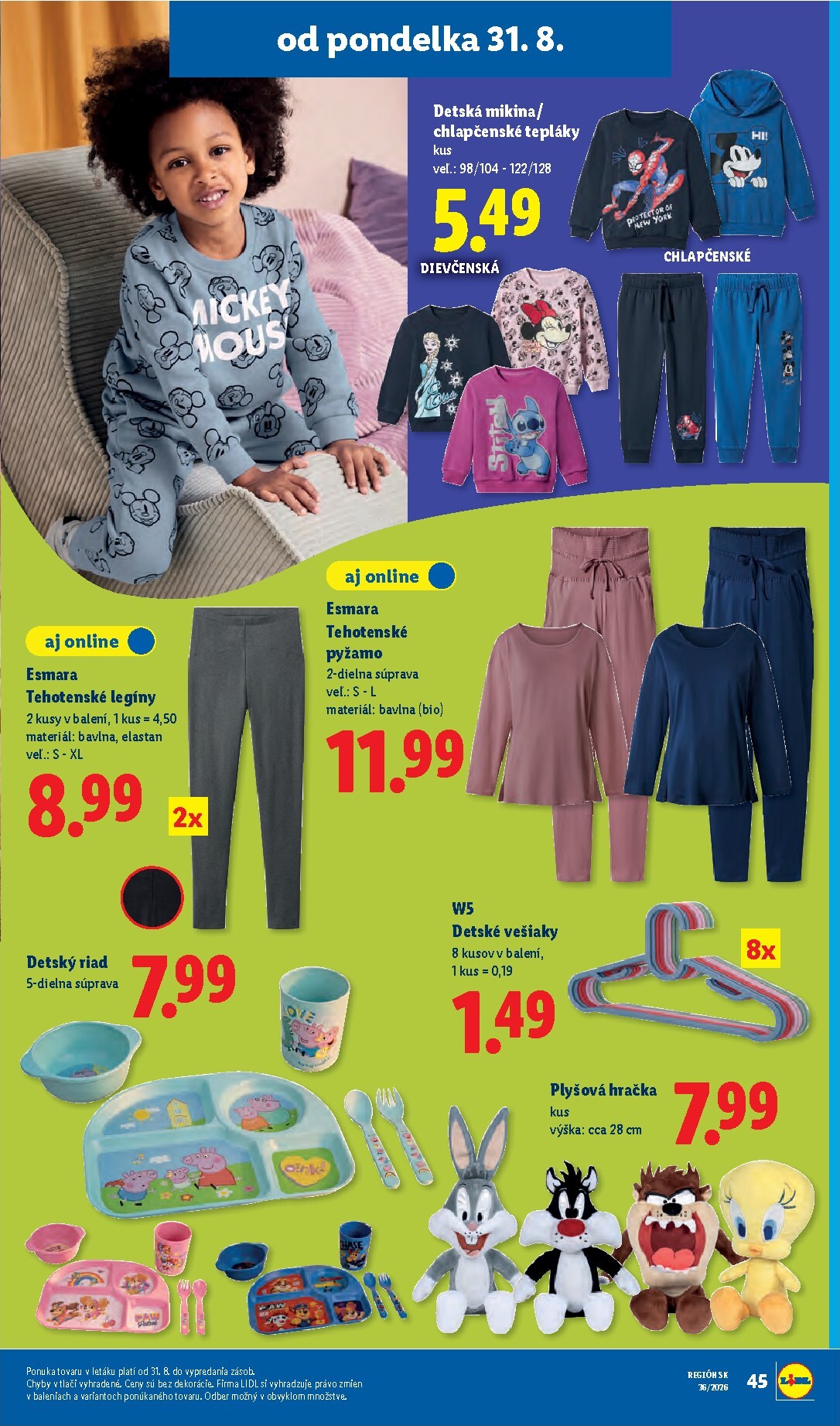 lidl - Aktuálny Lidl leták od pondelka, 31.08.2026 do nedele, 06.09.2026 - page: 68
