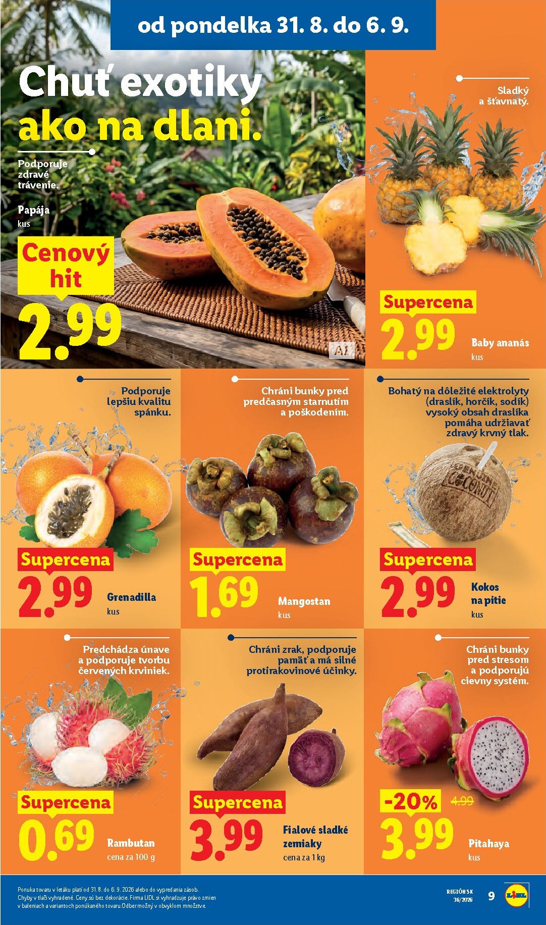 lidl - Aktuálny Lidl leták od pondelka, 31.08.2026 do nedele, 06.09.2026 - page: 11