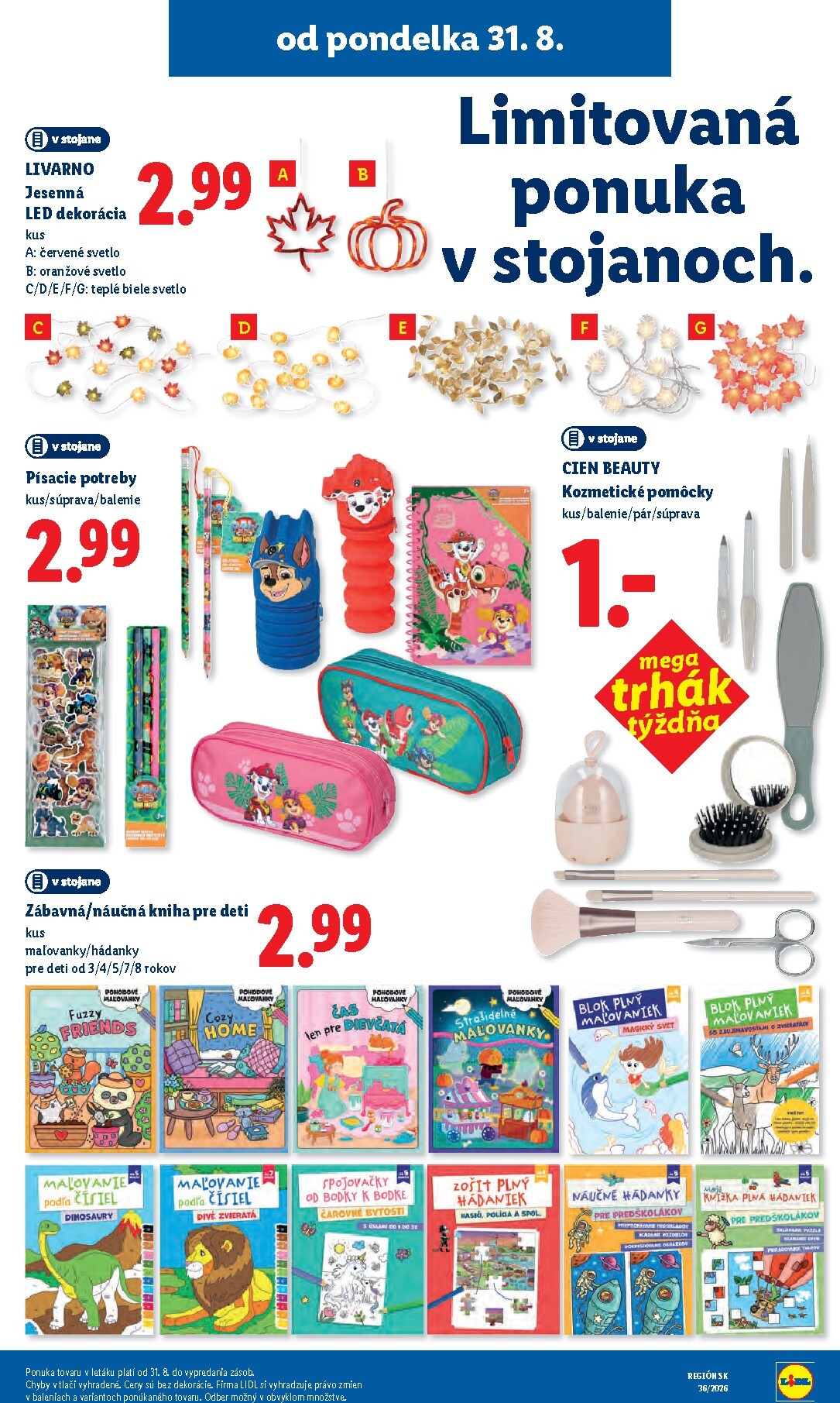 lidl - Aktuálny Lidl leták od pondelka, 31.08.2026 do nedele, 06.09.2026 - page: 59