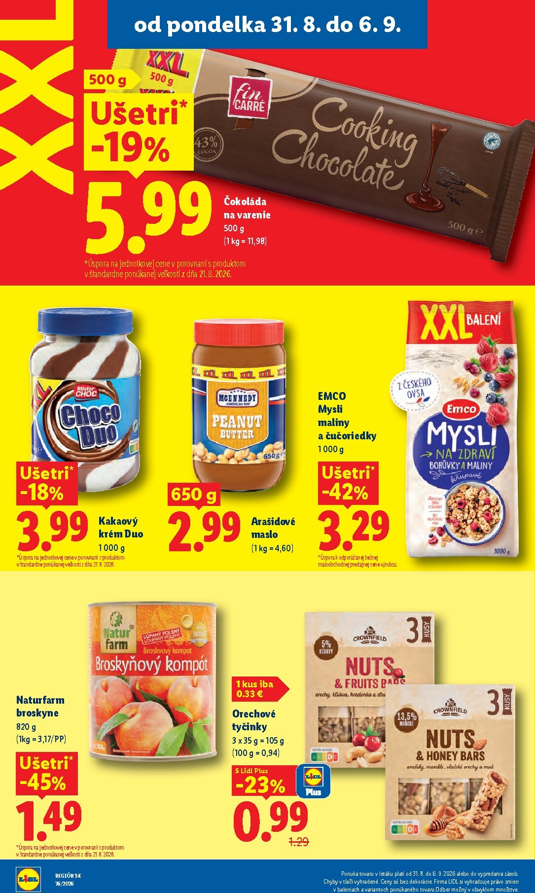 lidl - Aktuálny Lidl leták od pondelka, 31.08.2026 do nedele, 06.09.2026 - page: 36
