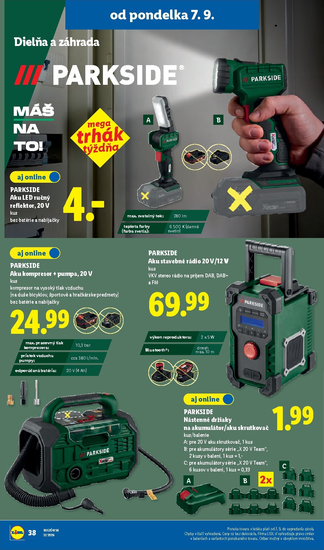 lidl - Nový Lidl leták od pondelka, 07.09.2026 do nedele, 13.09.2026 - page: 54
