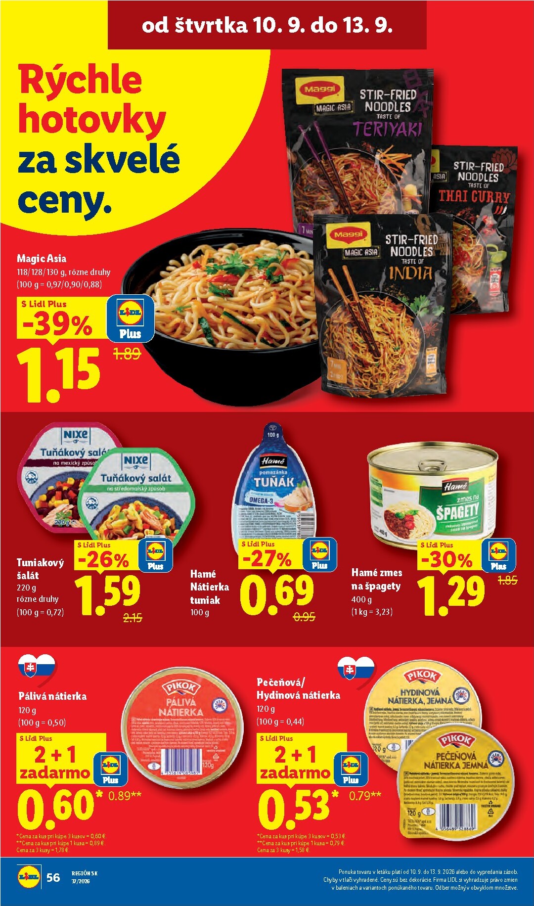 lidl - Nový Lidl leták od pondelka, 07.09.2026 do nedele, 13.09.2026 - page: 68
