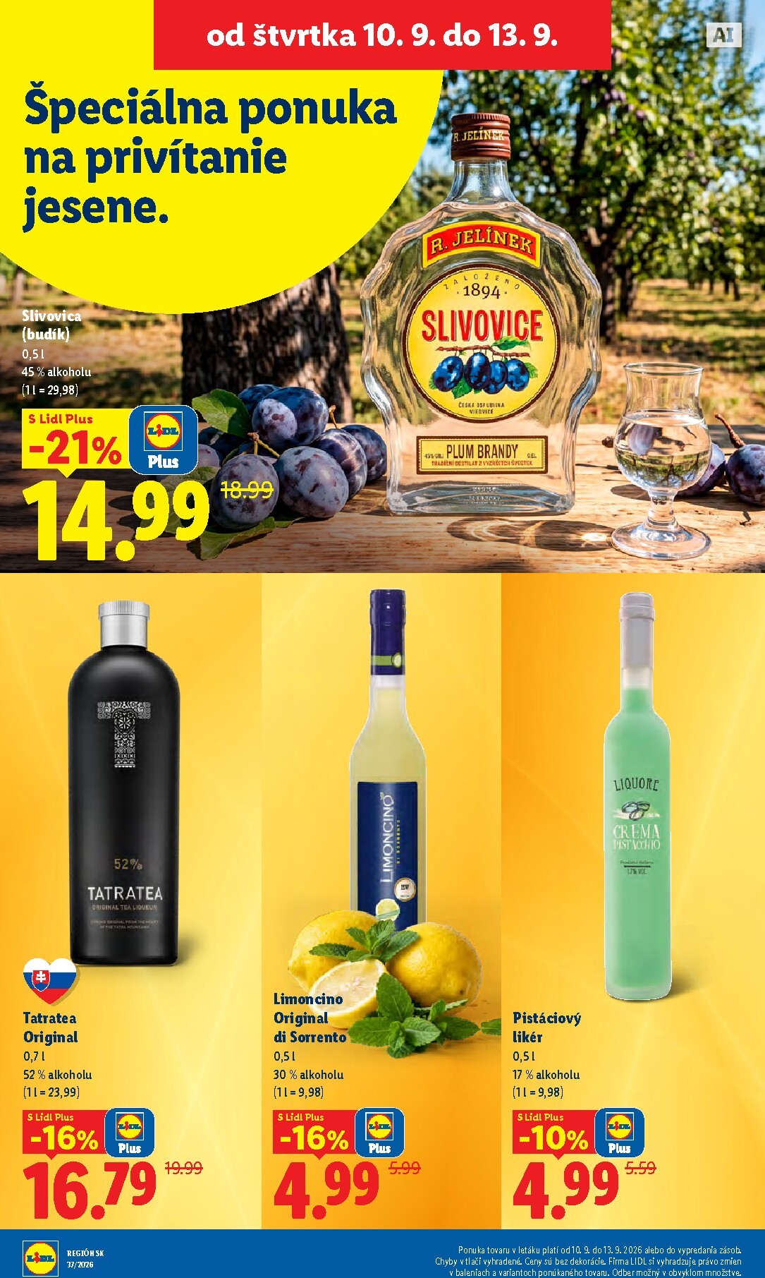 lidl - Nový Lidl leták od pondelka, 07.09.2026 do nedele, 13.09.2026 - page: 70