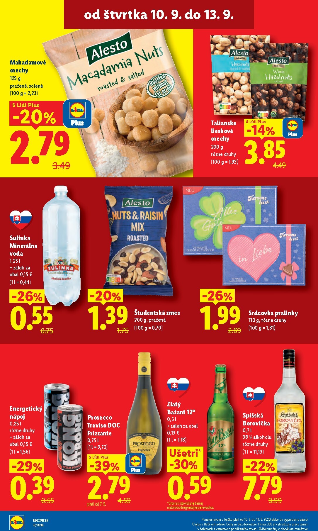 lidl - Nový Lidl leták od pondelka, 07.09.2026 do nedele, 13.09.2026 - page: 74