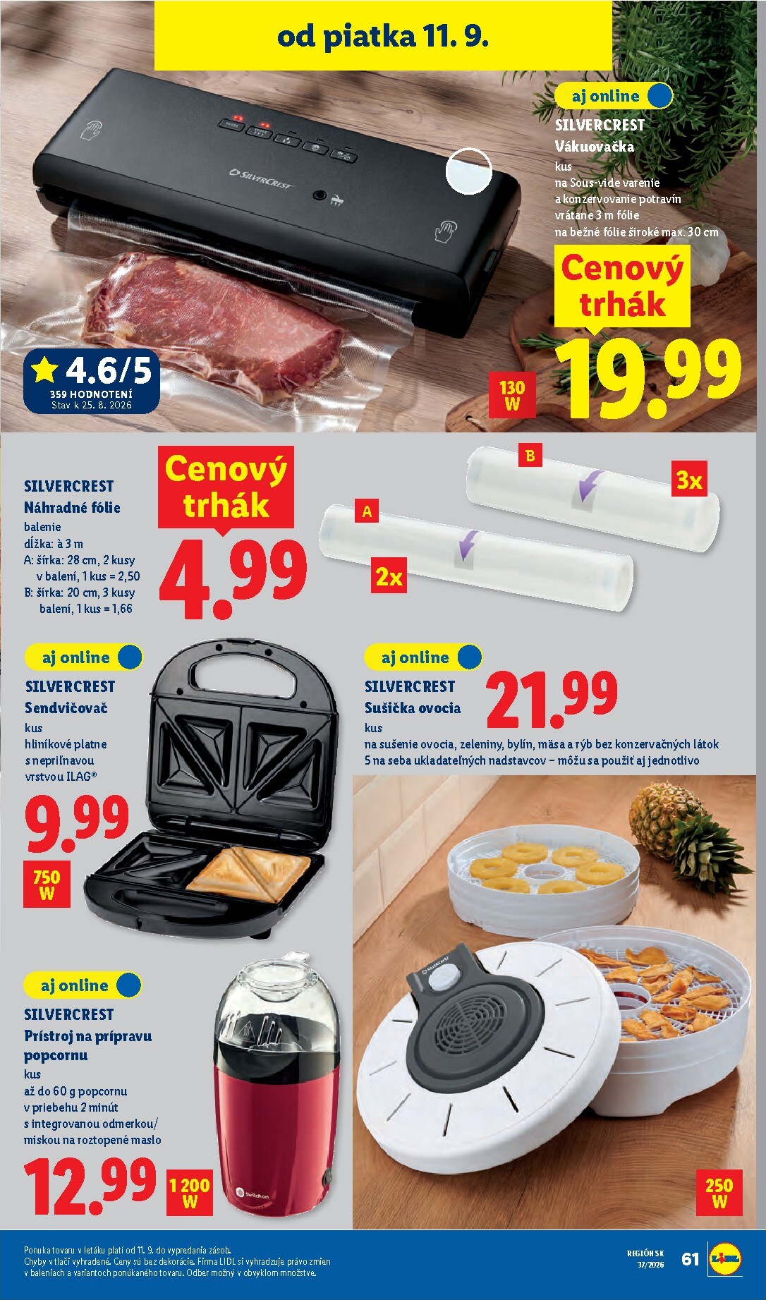 lidl - Nový Lidl leták od pondelka, 07.09.2026 do nedele, 13.09.2026 - page: 89