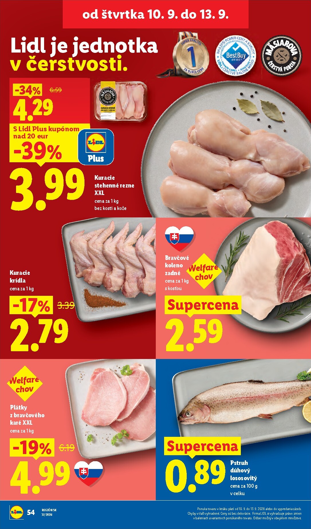 lidl - Nový Lidl leták od pondelka, 07.09.2026 do nedele, 13.09.2026 - page: 66