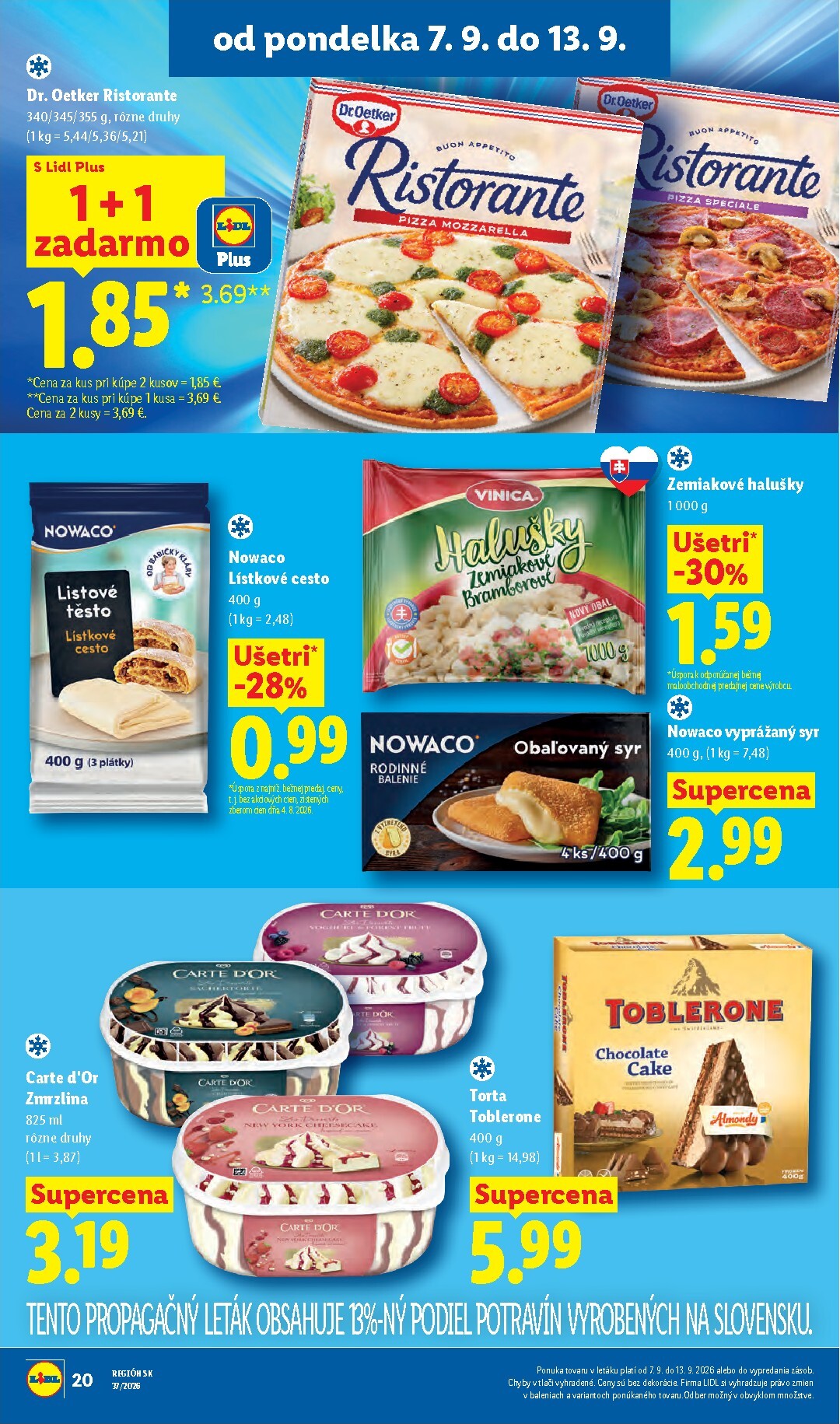 lidl - Nový Lidl leták od pondelka, 07.09.2026 do nedele, 13.09.2026 - page: 22