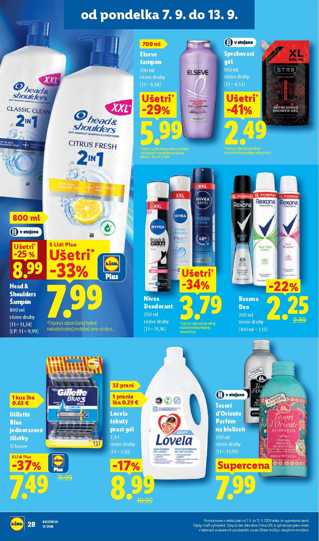 lidl - Nový Lidl leták od pondelka, 07.09.2026 do nedele, 13.09.2026 - page: 32