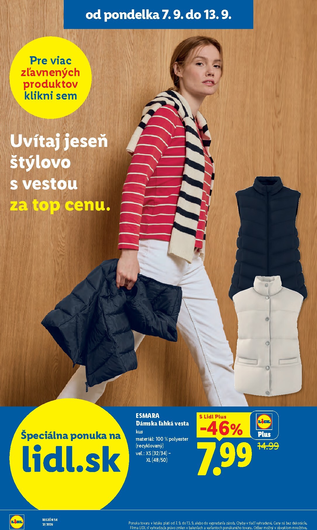 lidl - Nový Lidl leták od pondelka, 07.09.2026 do nedele, 13.09.2026 - page: 50