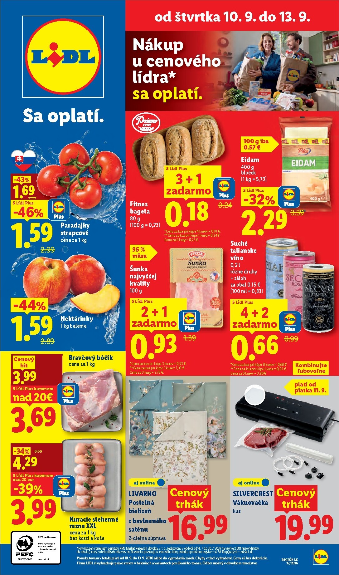 lidl - Nový Lidl leták od pondelka, 07.09.2026 do nedele, 13.09.2026 - page: 62