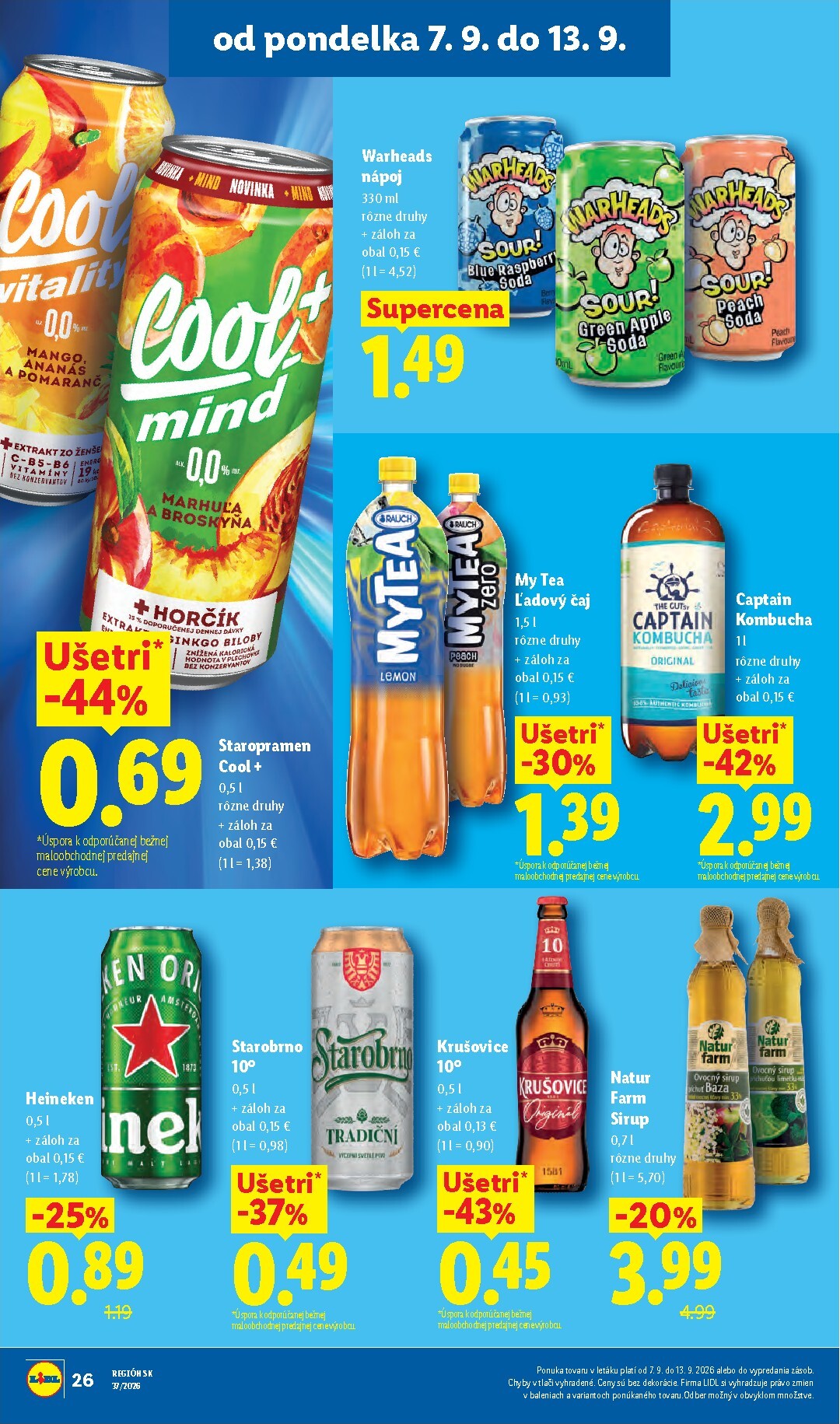 lidl - Nový Lidl leták od pondelka, 07.09.2026 do nedele, 13.09.2026 - page: 30