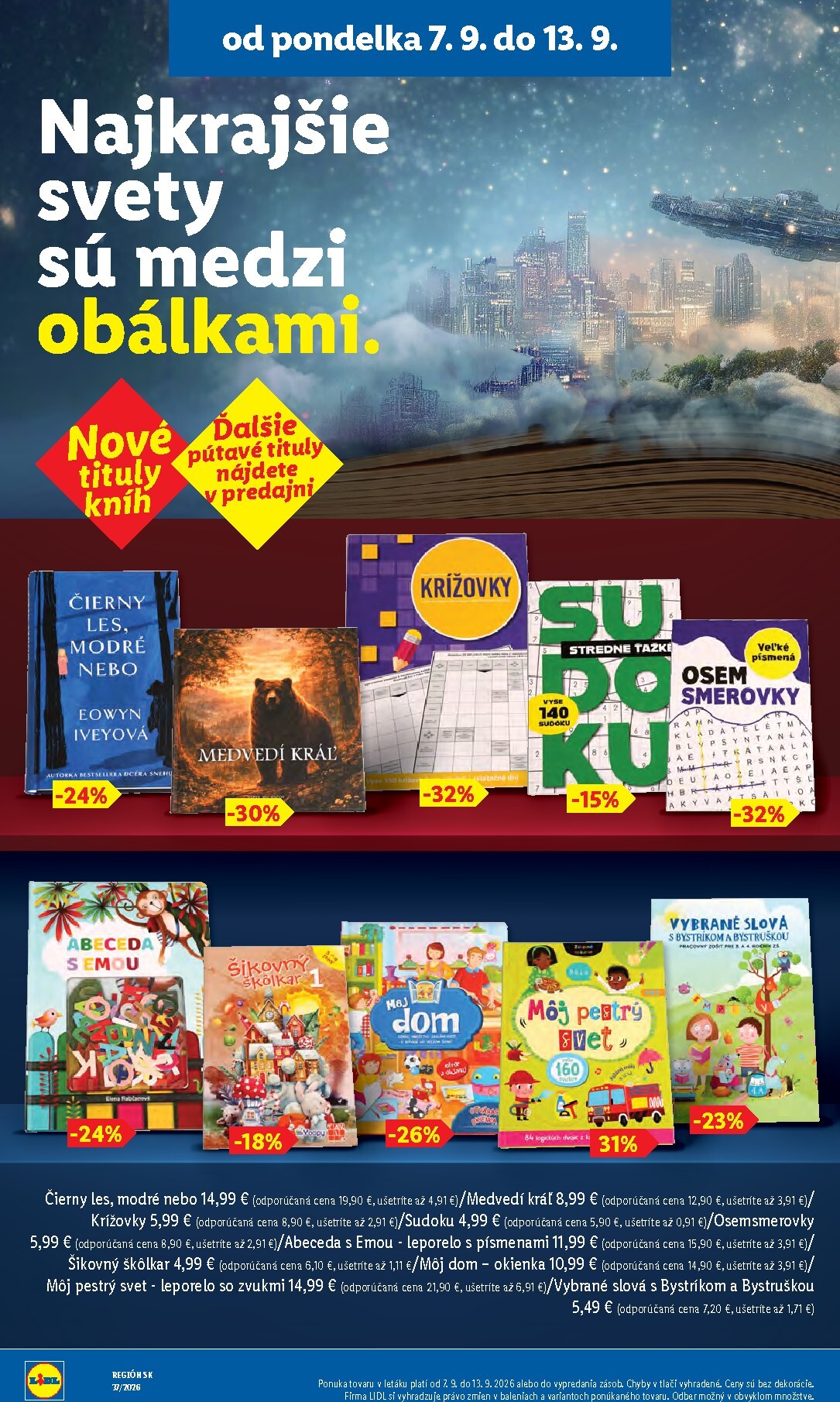 lidl - Nový Lidl leták od pondelka, 07.09.2026 do nedele, 13.09.2026 - page: 48