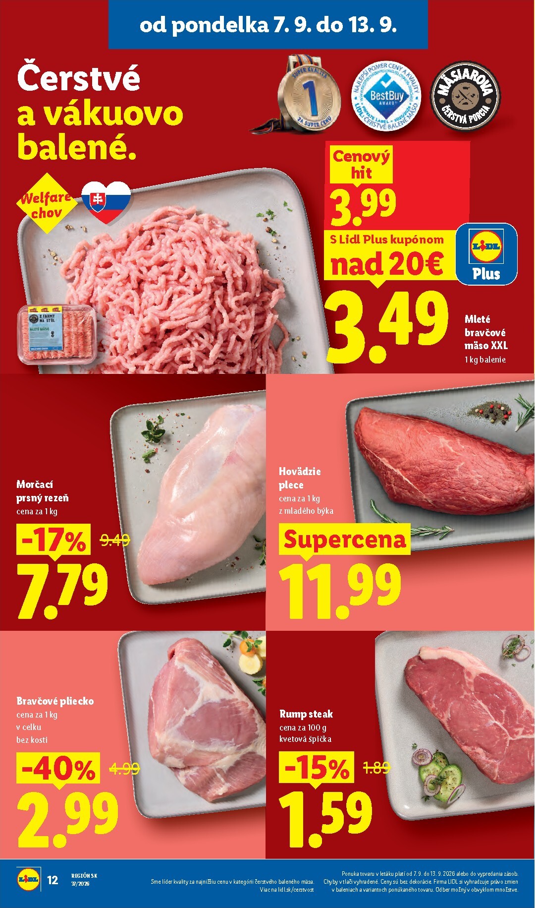 lidl - Nový Lidl leták od pondelka, 07.09.2026 do nedele, 13.09.2026 - page: 14
