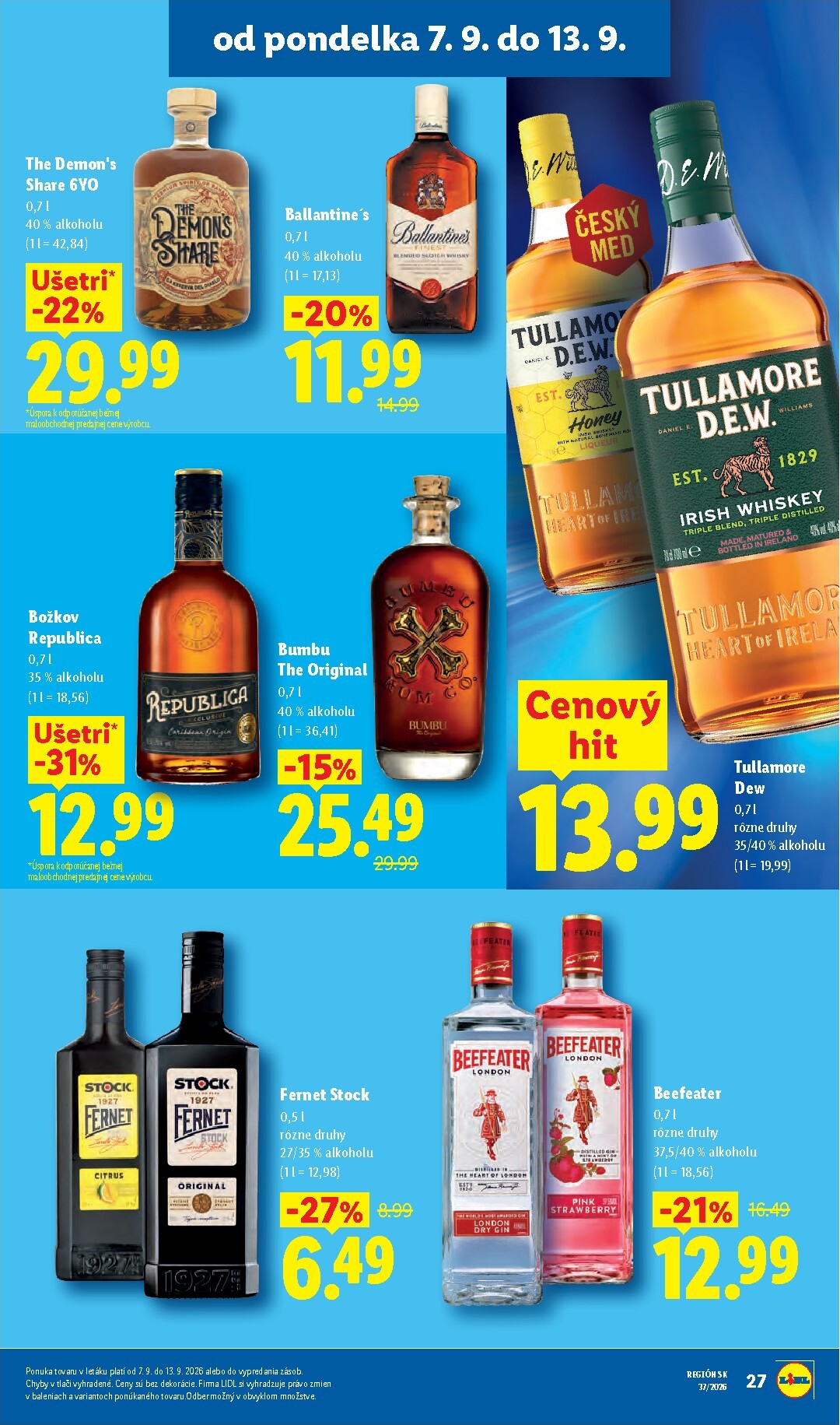 lidl - Nový Lidl leták od pondelka, 07.09.2026 do nedele, 13.09.2026 - page: 31