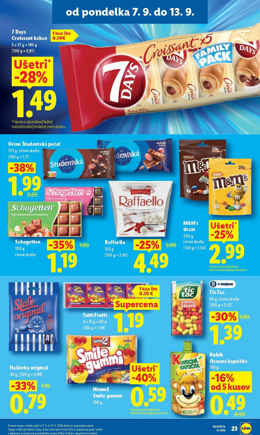 lidl - Nový Lidl leták od pondelka, 07.09.2026 do nedele, 13.09.2026 - page: 25