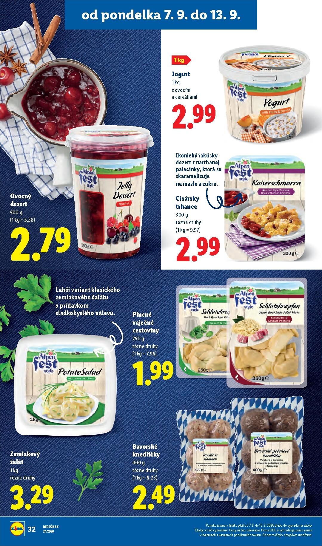 lidl - Nový Lidl leták od pondelka, 07.09.2026 do nedele, 13.09.2026 - page: 36