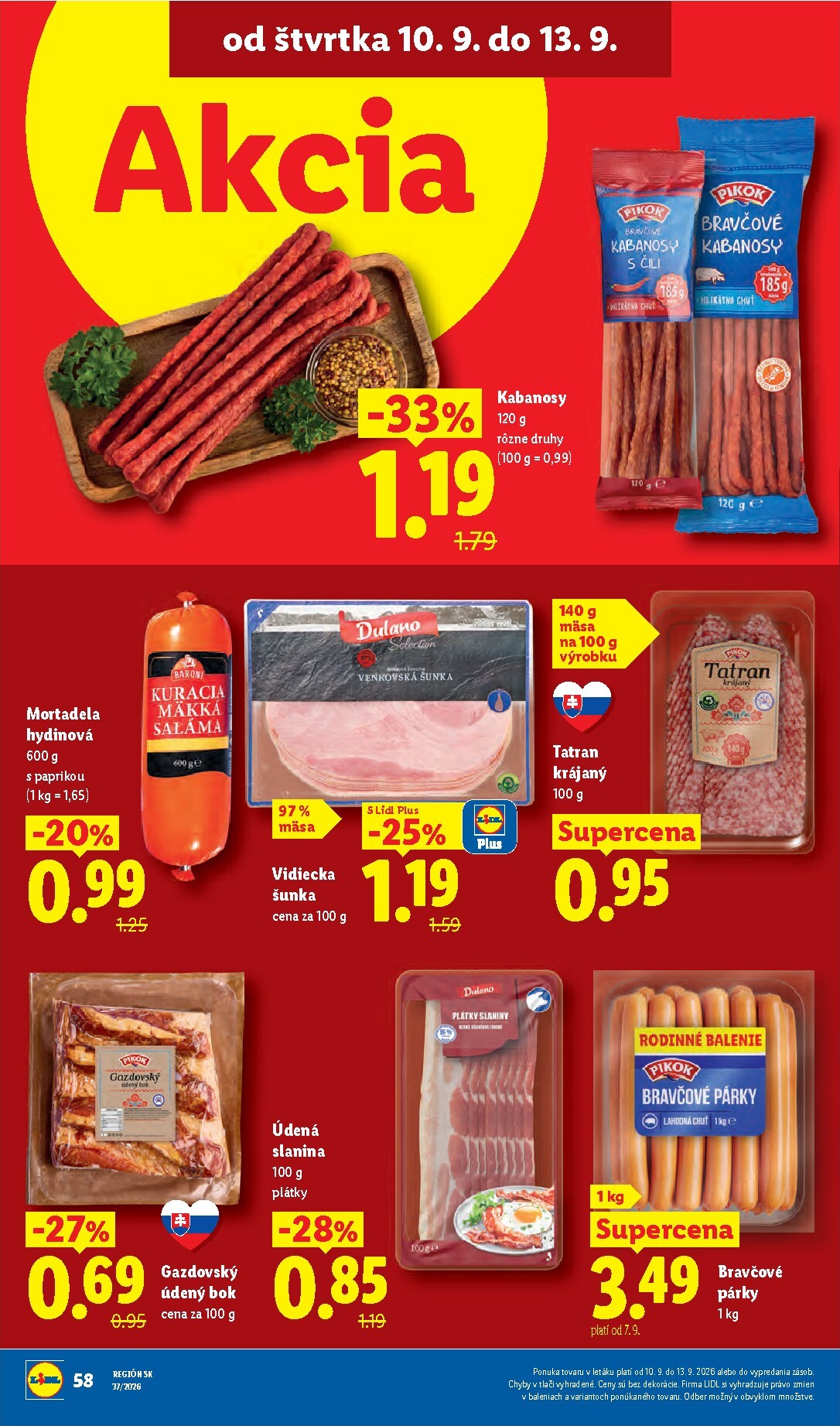 lidl - Nový Lidl leták od pondelka, 07.09.2026 do nedele, 13.09.2026 - page: 72