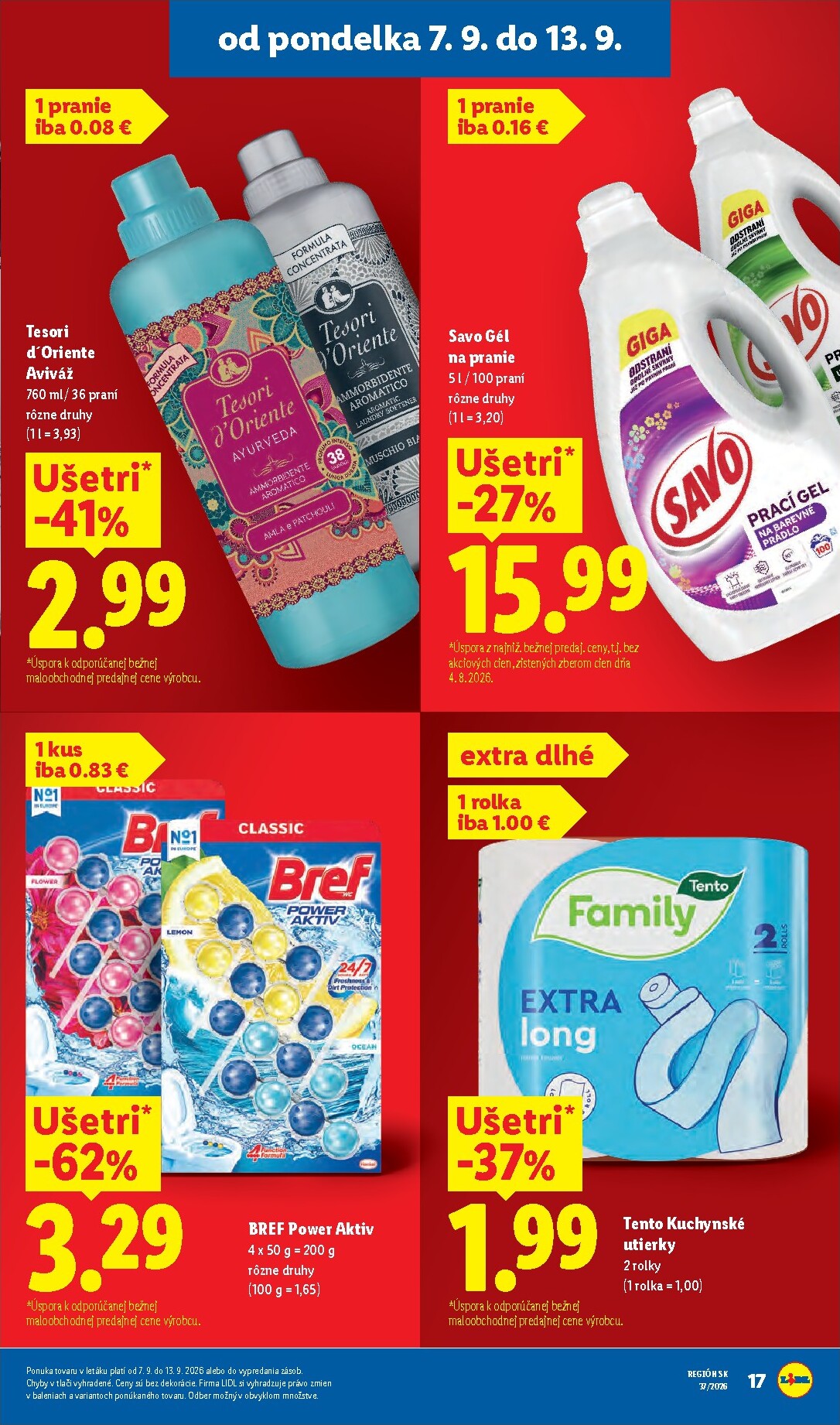 lidl - Nový Lidl leták od pondelka, 07.09.2026 do nedele, 13.09.2026 - page: 19