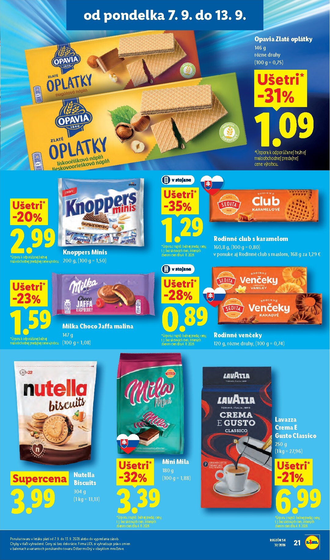 lidl - Aktuálny Lidl leták od pondelka, 07.09.2026 do nedele, 13.09.2026 - page: 29