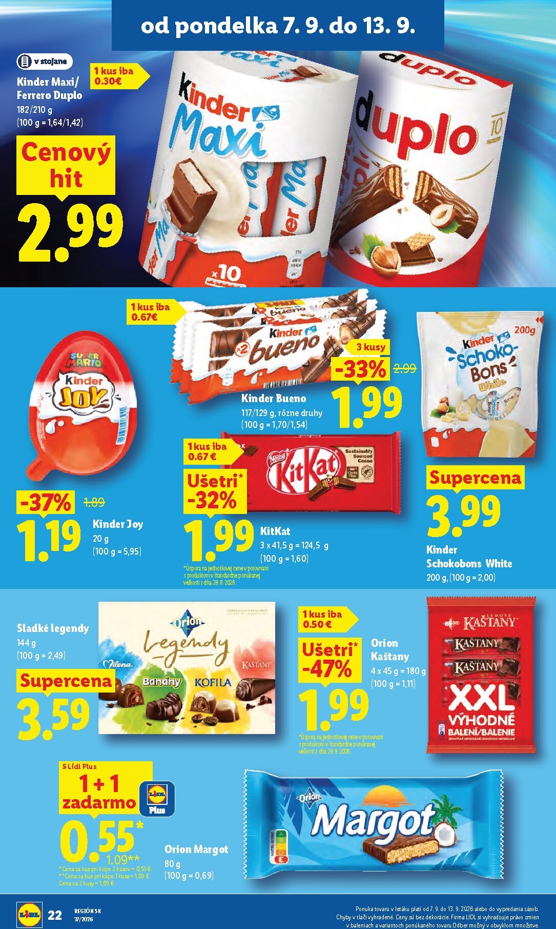 lidl - Aktuálny Lidl leták od pondelka, 07.09.2026 do nedele, 13.09.2026 - page: 30