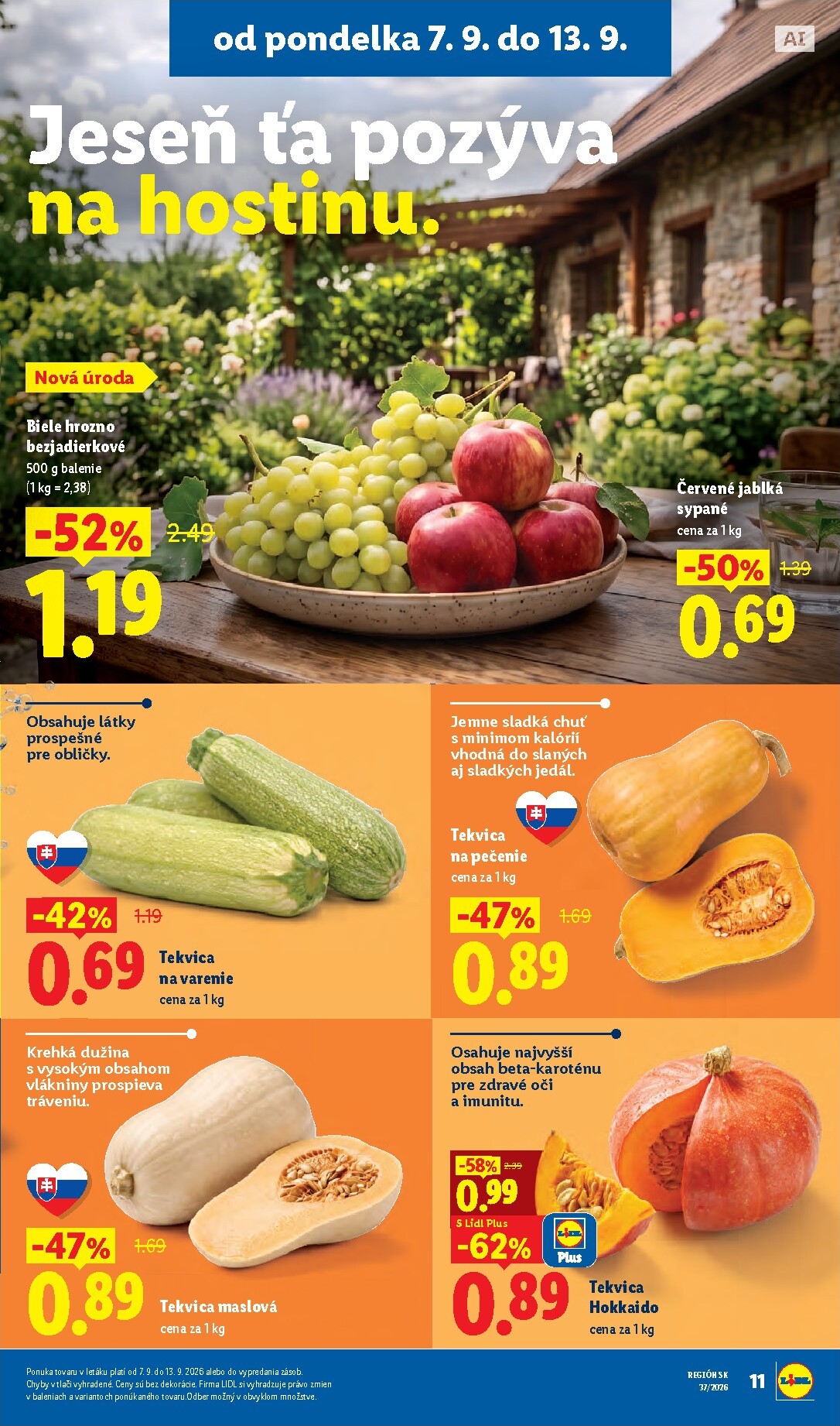 lidl - Aktuálny Lidl leták od pondelka, 07.09.2026 do nedele, 13.09.2026 - page: 17