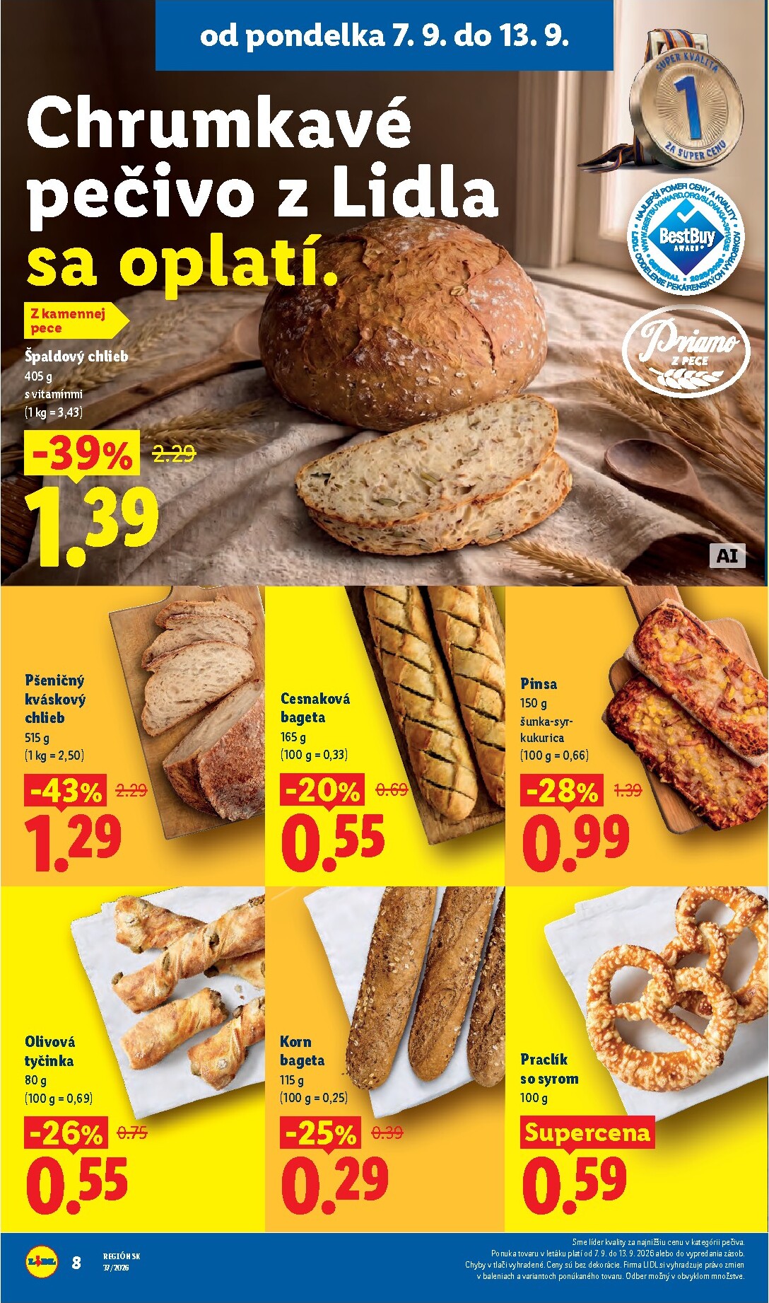 lidl - Aktuálny Lidl leták od pondelka, 07.09.2026 do nedele, 13.09.2026 - page: 14