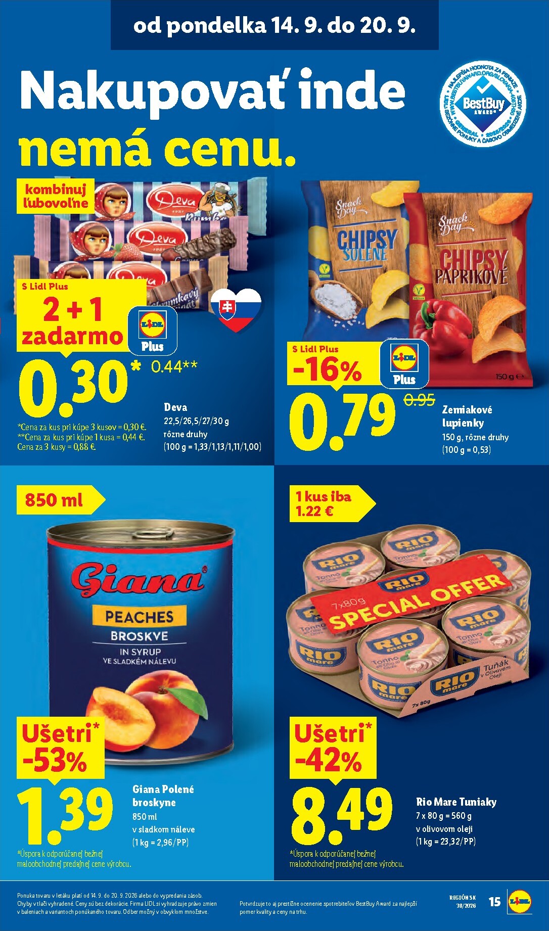 lidl - Nový Lidl leták od pondelka, 14.09.2026 do nedele, 20.09.2026 - page: 21