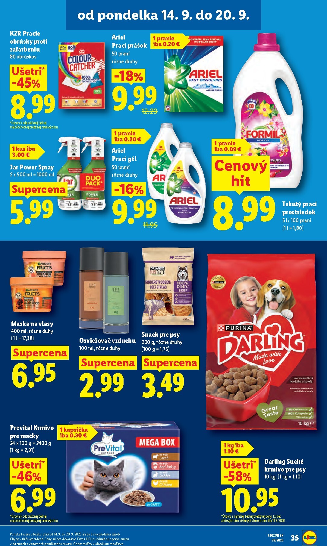 lidl - Nový Lidl leták od pondelka, 14.09.2026 do nedele, 20.09.2026 - page: 47