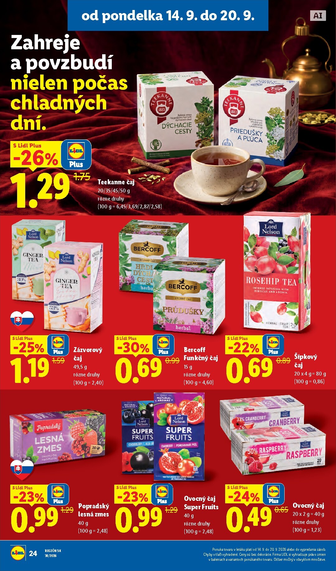 lidl - Nový Lidl leták od pondelka, 14.09.2026 do nedele, 20.09.2026 - page: 32