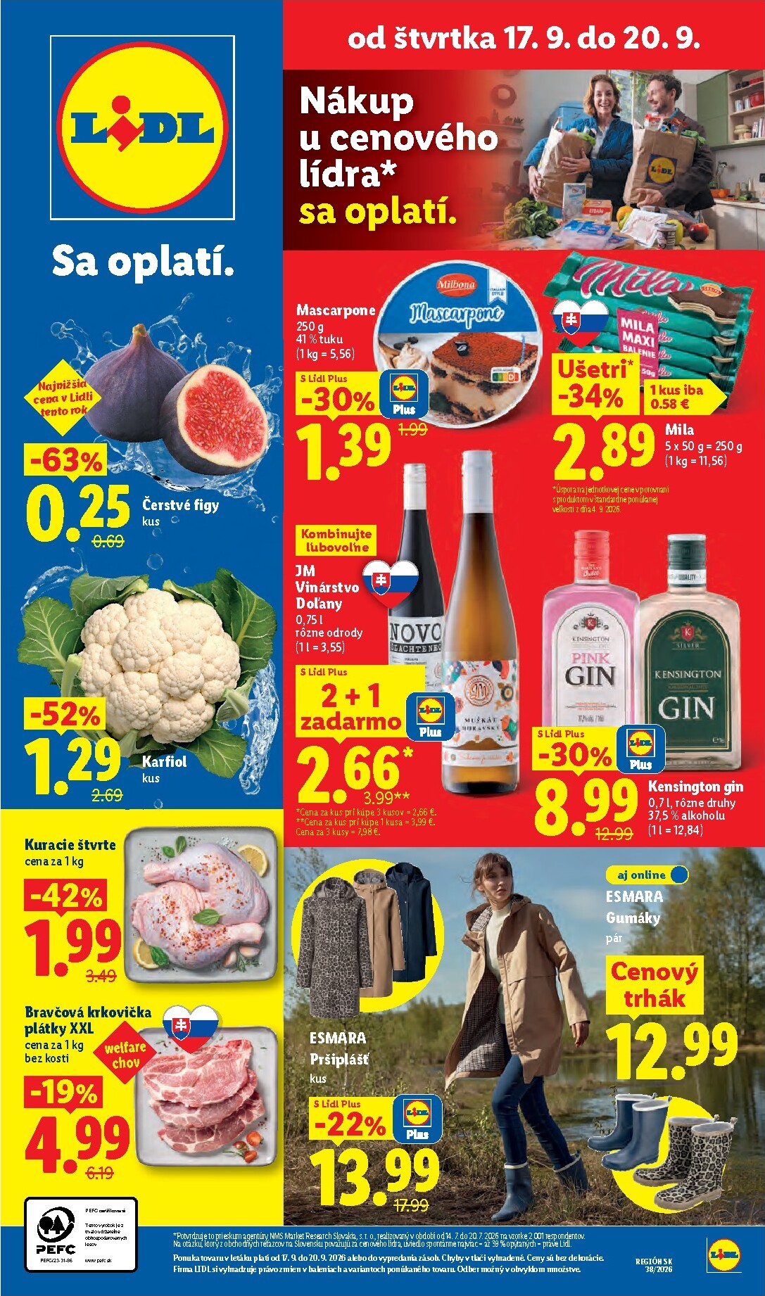 lidl - Nový Lidl leták od pondelka, 14.09.2026 do nedele, 20.09.2026 - page: 63