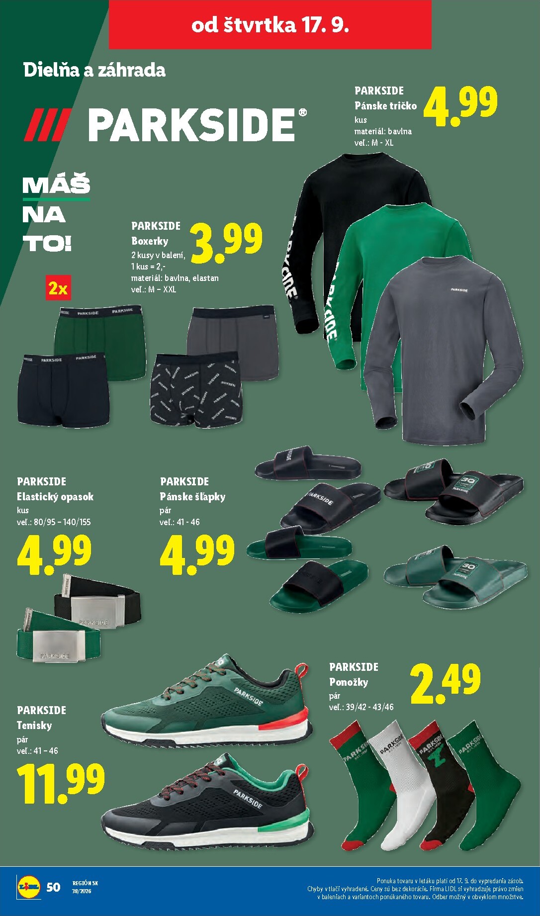 lidl - Nový Lidl leták od pondelka, 14.09.2026 do nedele, 20.09.2026 - page: 84