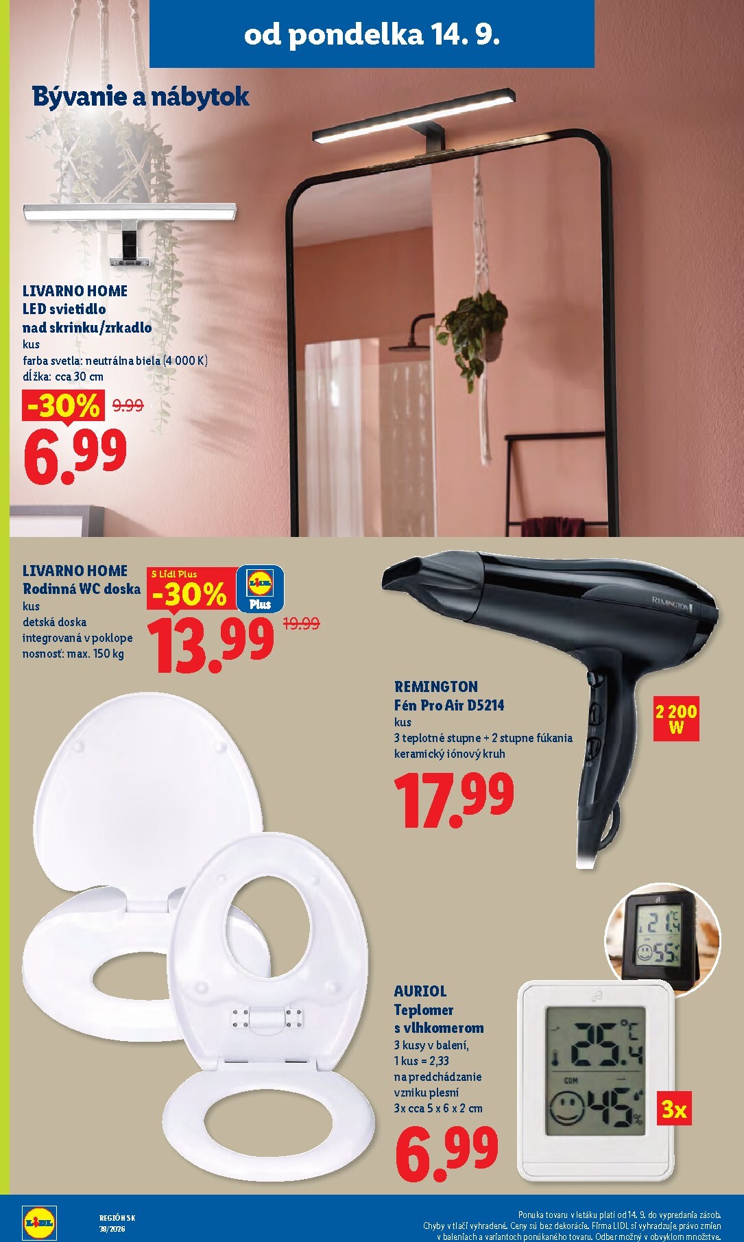 lidl - Nový Lidl leták od pondelka, 14.09.2026 do nedele, 20.09.2026 - page: 60