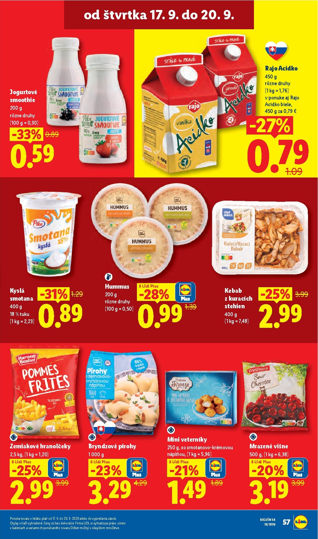 lidl - Nový Lidl leták od pondelka, 14.09.2026 do nedele, 20.09.2026 - page: 69