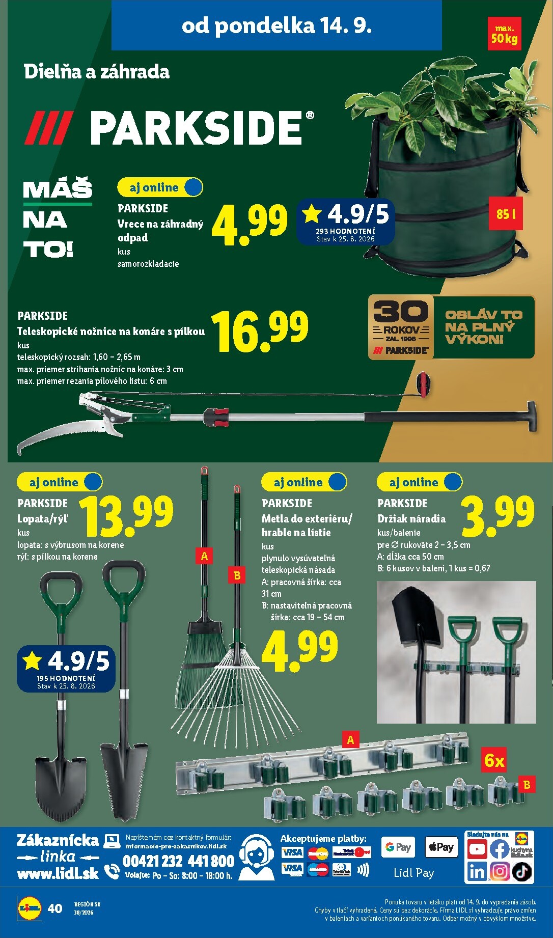 lidl - Nový Lidl leták od pondelka, 14.09.2026 do nedele, 20.09.2026 - page: 56