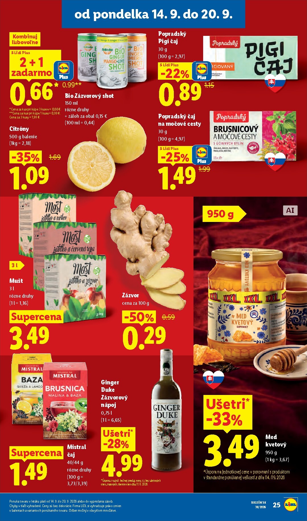 lidl - Nový Lidl leták od pondelka, 14.09.2026 do nedele, 20.09.2026 - page: 33