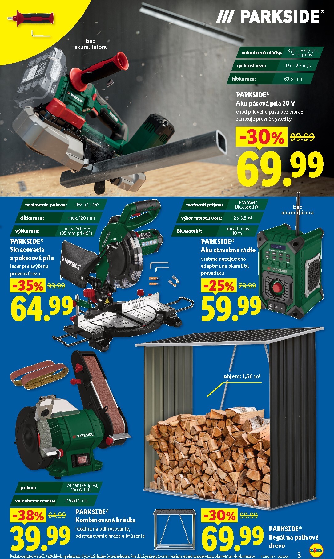 lidl - Aktuálny Lidl - Online magazín leták od pondelka, 14.09.2026 do nedele, 27.09.2026 - page: 3