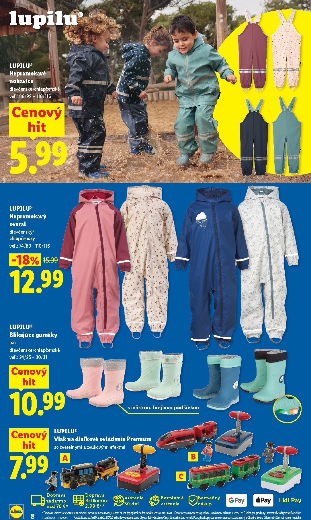 lidl - Aktuálny Lidl - Online magazín leták od pondelka, 14.09.2026 do nedele, 27.09.2026 - page: 8