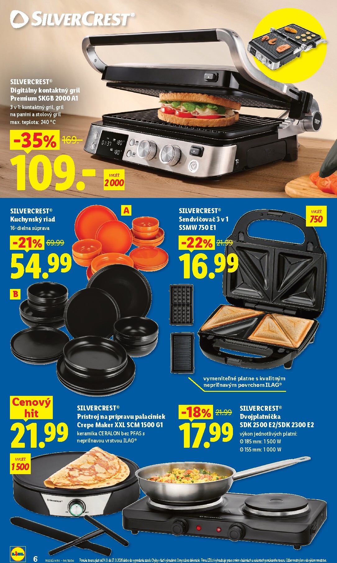 lidl - Aktuálny Lidl - Online magazín leták od pondelka, 14.09.2026 do nedele, 27.09.2026 - page: 6