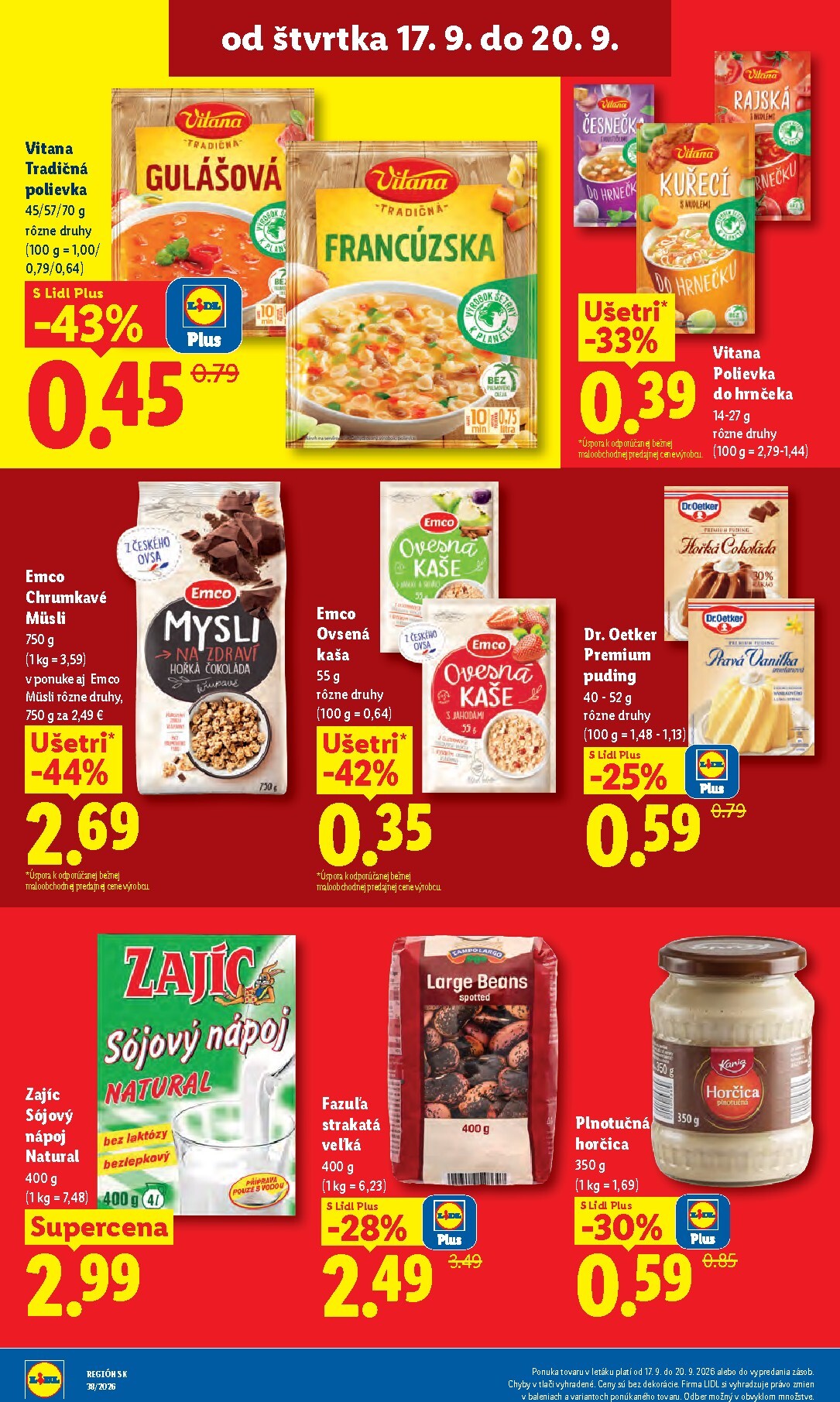 lidl - Aktuálny Lidl leták od pondelka, 14.09.2026 do nedele, 20.09.2026 - page: 78