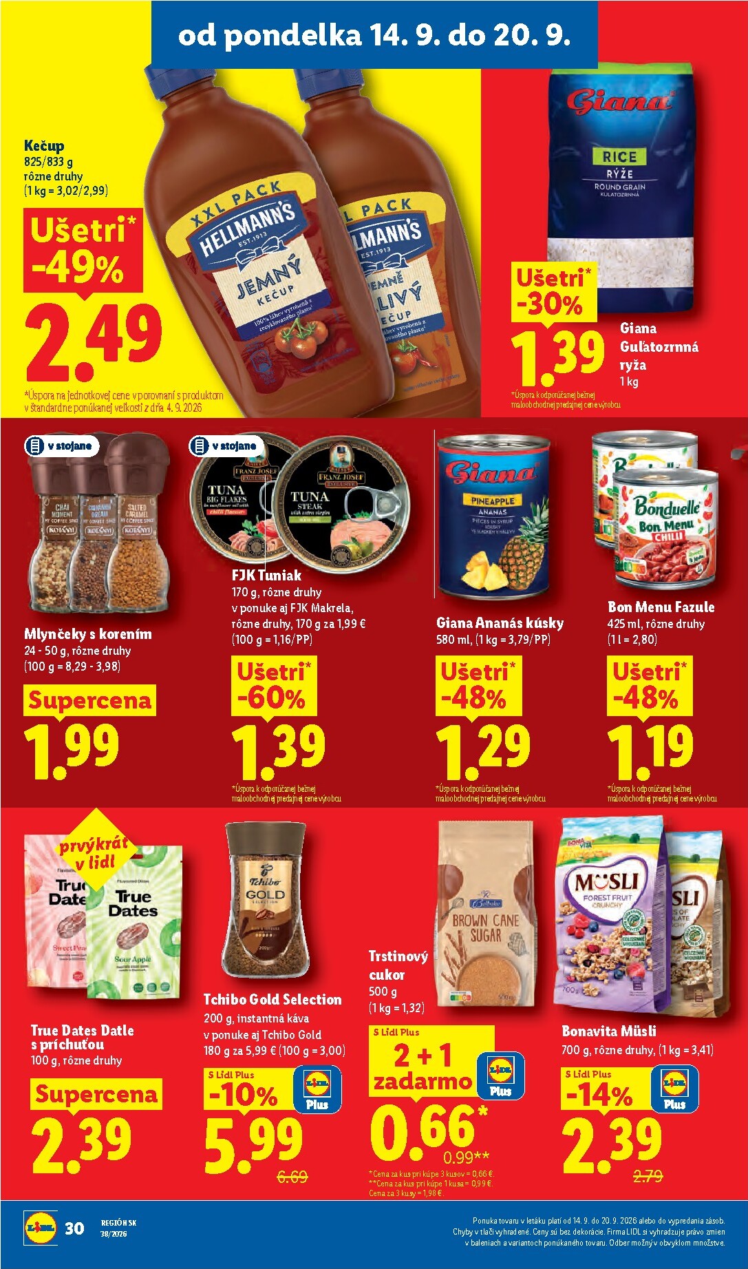 lidl - Aktuálny Lidl leták od pondelka, 14.09.2026 do nedele, 20.09.2026 - page: 48