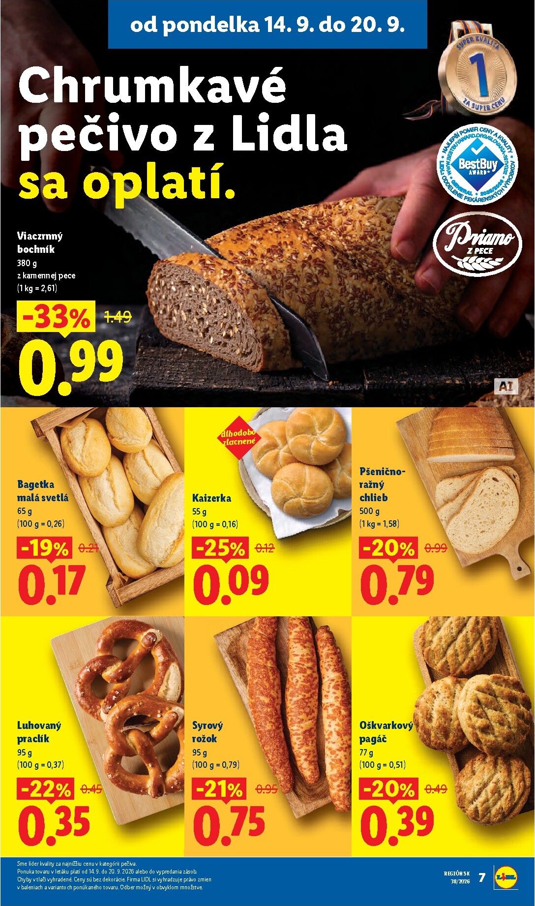 lidl - Aktuálny Lidl leták od pondelka, 14.09.2026 do nedele, 20.09.2026 - page: 17