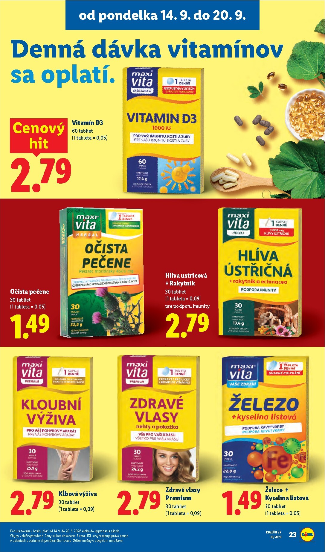 lidl - Aktuálny Lidl leták od pondelka, 14.09.2026 do nedele, 20.09.2026 - page: 40