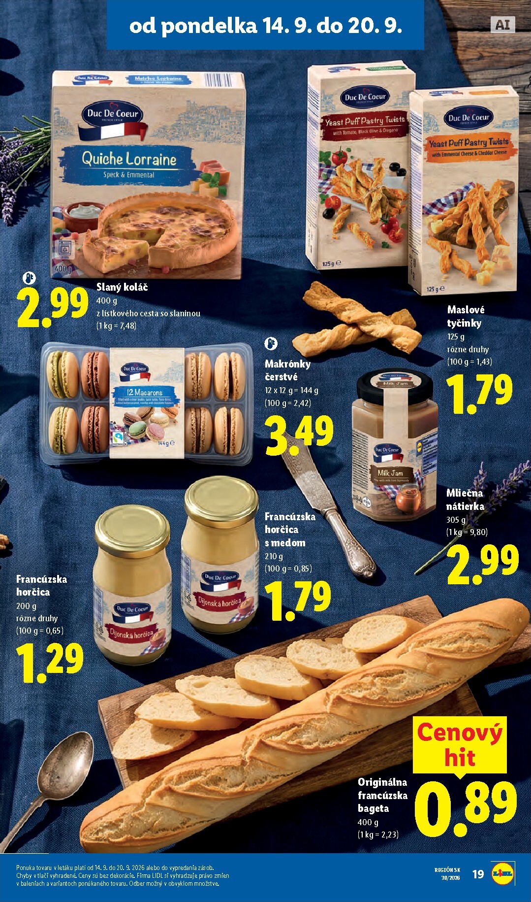 lidl - Aktuálny Lidl leták od pondelka, 14.09.2026 do nedele, 20.09.2026 - page: 31