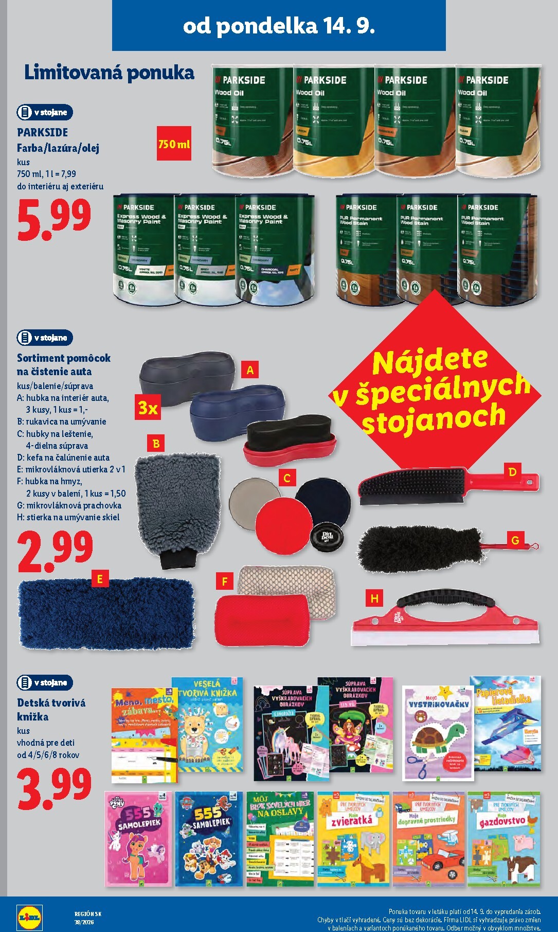 lidl - Aktuálny Lidl leták od pondelka, 14.09.2026 do nedele, 20.09.2026 - page: 67