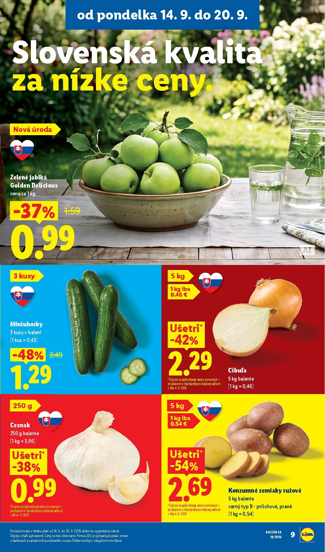 lidl - Aktuálny Lidl leták od pondelka, 14.09.2026 do nedele, 20.09.2026 - page: 21