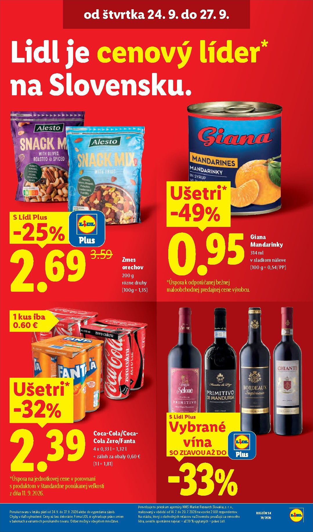 lidl - Nový Lidl leták od pondelka, 21.09.2026 do nedele, 27.09.2026 - page: 69