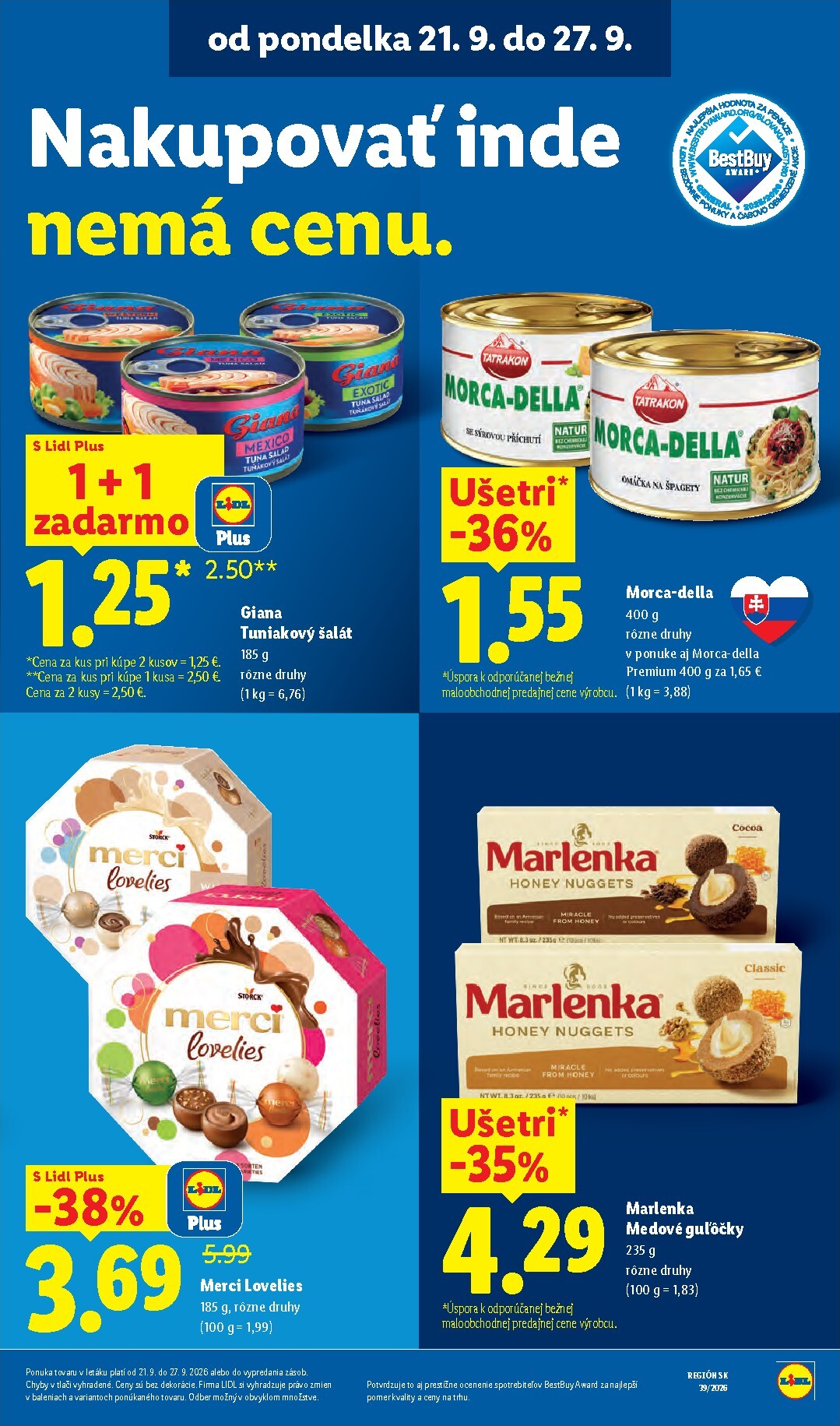 lidl - Nový Lidl leták od pondelka, 21.09.2026 do nedele, 27.09.2026 - page: 25