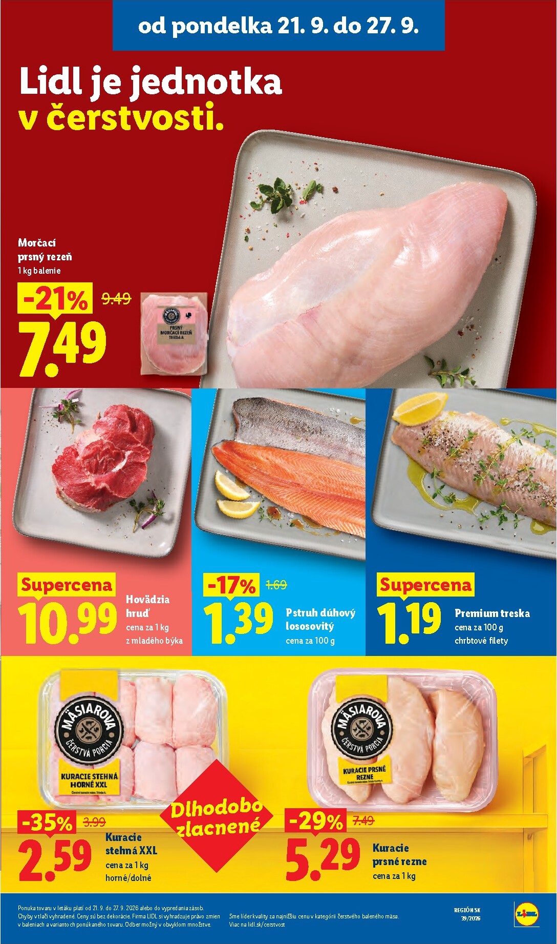 lidl - Nový Lidl leták od pondelka, 21.09.2026 do nedele, 27.09.2026 - page: 23