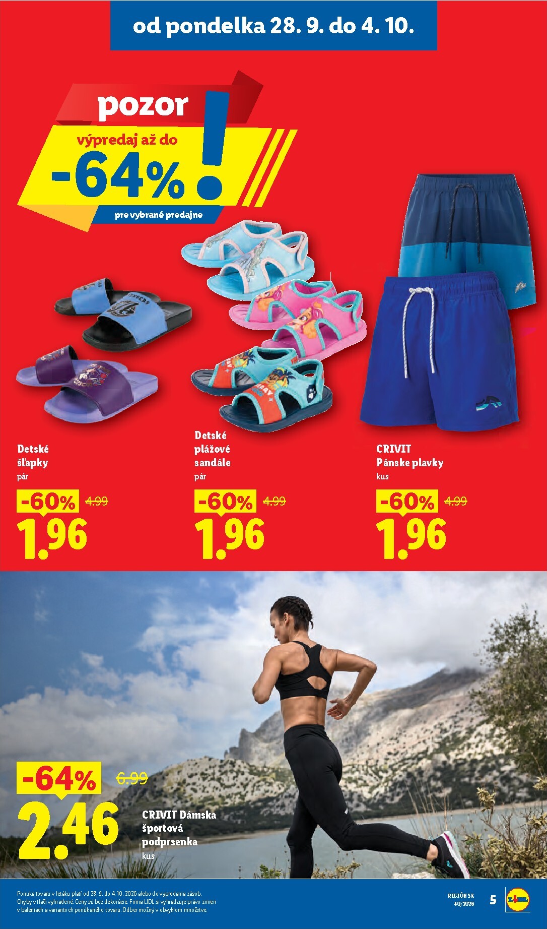 lidl - Nový Lidl - Ešte viac extra akcií leták od pondelka, 28.09.2026 do nedele, 04.10.2026 - page: 5