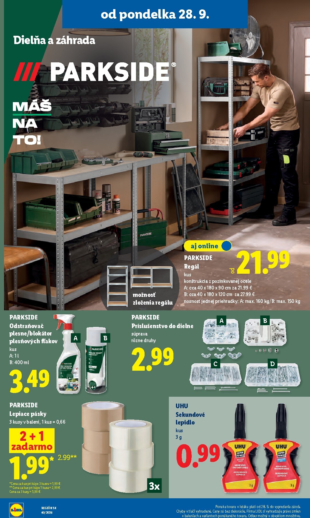 lidl - Nový Lidl leták od pondelka, 28.09.2026 do nedele, 04.10.2026 - page: 58